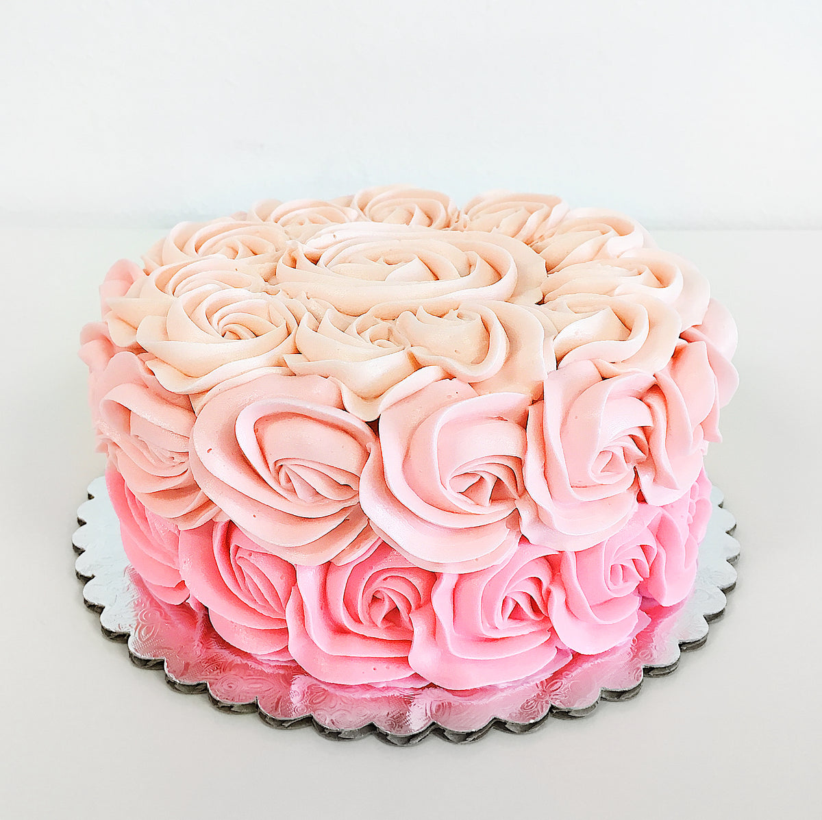 Rosette Cake (Style #B4) READ ITEM DESCRIPTION AT BOTTOM OF PAGE – Artfetti  Cakes