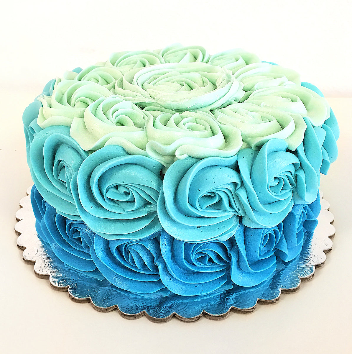 Rosette Cake (Style #B4) READ ITEM DESCRIPTION AT BOTTOM OF PAGE – Artfetti  Cakes