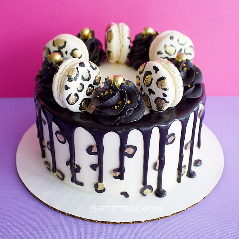 Chocolate Doll Cake with Leopard Print Fondant – Occasionally Bake
